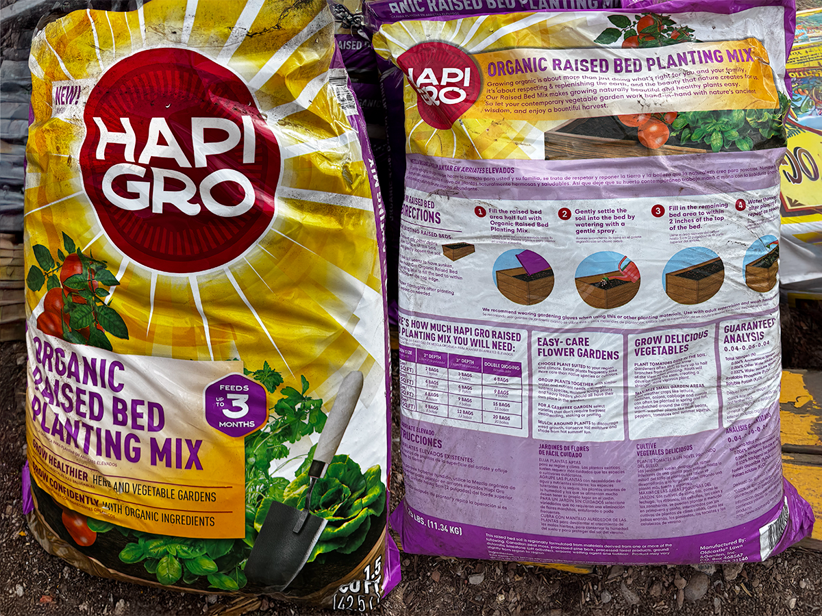 Hapi Grow Organic Raised Bed Mix