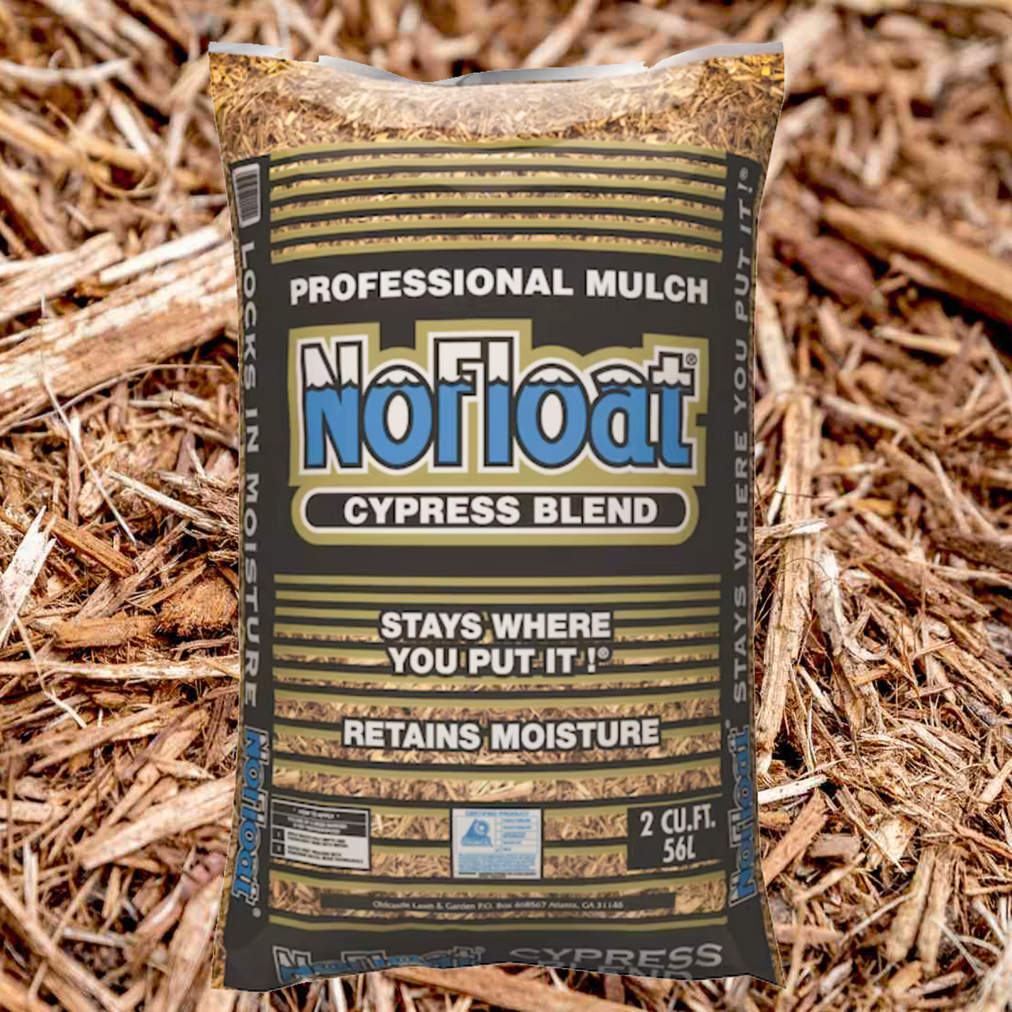 NoFloat Cypress Mulch