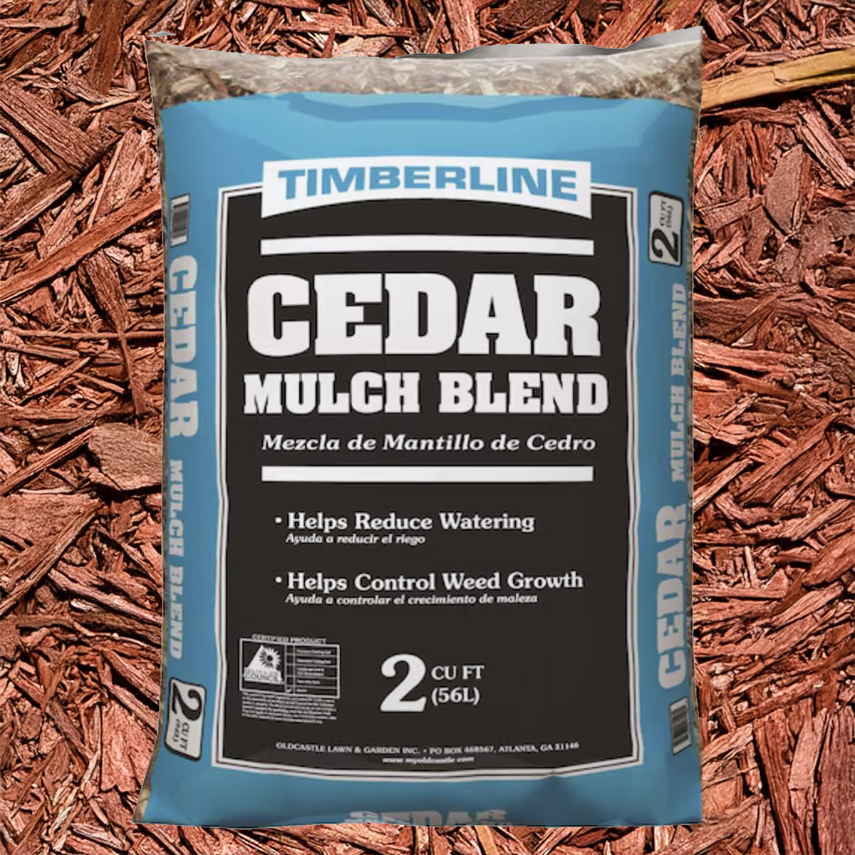 Timberline Cedar Mulch Blend